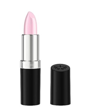 Rimmel Lasting Finish Lipstick | Up to 8 Hours of Intense Lip Color with Color Protect Technology and Exclusive Black Diamond Complex | 0.14 fl oz (Pack of 1) | 002 Candy