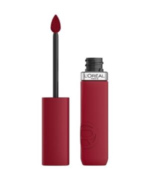 L'Oreal Paris Infallible Matte Resistance Liquid Lipstick, up to 16 Hour Wear, Le Rouge Paris 420, 0.16 Fl Oz