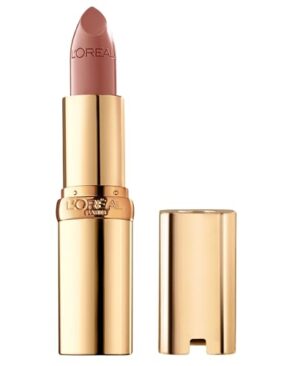 L'Oreal Paris Colour Riche Original Creamy, Hydrating Satin Lipstick with Argan Oil and Vitamin E, Fairest Nude, 1 Count