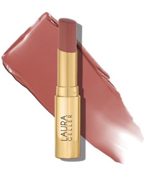 LAURA GELLER NEW YORK Jelly Balm Moisturizing Tinted Lip Balm - A Latte Love - Hydrating Vitamin E - Semi-Shine Finish