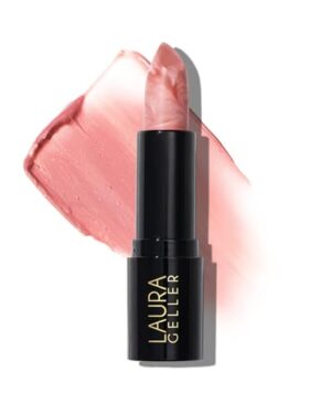 LAURA GELLER NEW YORK Italian Marble Sheer Lipstick - Berry Vanilla - Hydrating & Lightweight - Vitamin E & Caster Seed Oil - Cream Finish