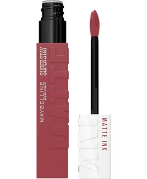 Maybelline Super Stay Matte Ink Liquid Lipstick Makeup, Long Lasting High Impact Color, Up to 16H Wear, Mover, Brown, 1 Count, Packaging May Vary