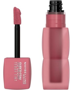 Maybelline Super Stay Teddy Lip Tint, Long Lasting Matte Lipstick For Up To 12HR Wear, Kneehigh, 1 Count