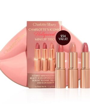 Charlotte Tilbury K.I.S.S.I.N.G Lipstick - Moisturizing & Hydrating Lipstick with Light-Diffusing Pigments for a Luminous Finish & Fuller-Looking Lips