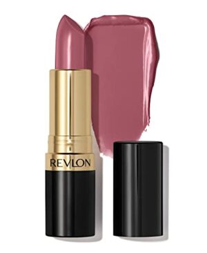 Revlon Super Lustrous Lipstick, Creamy Formula For Soft, Fuller-Looking Lips, Moisturized Feel, 764 On the Mauve, 0.15 oz