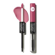 Revlon Liquid Lipstick with Clear Lip Gloss, ColorStay Overtime Lipcolor, Dual Ended with Vitamin E, 005 Infinite Raspberry, 0.07 Fl Oz
