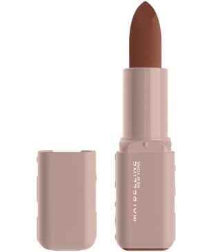 MAYBELLINE Serum Lipstick, Hydrating Lip Makeup with 8HRs of Lip Plumping Moisture with Hyaluronic Acid + Oil Blend, Avenue A (Deep Chocolate Brown Matte)