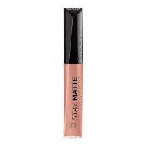 Rimmel London Stay Matte Liquid Lip Color with Full Coverage Kiss-Proof Waterproof Matte Lipstick Formula that Lasts 12 Hours - 708 Mwah, .21oz