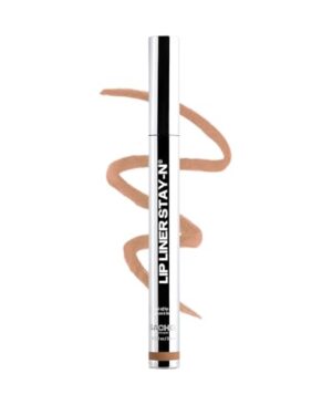 Sacheu Lip Liner STAY-N Peel Off Lip Stain — Long Lasting Waterproof Lip Tint with Hyaluronic Acid & Vitamin E — Transfer Proof Matte Finish, Vegan & Cruelty-Free (nOOHde)