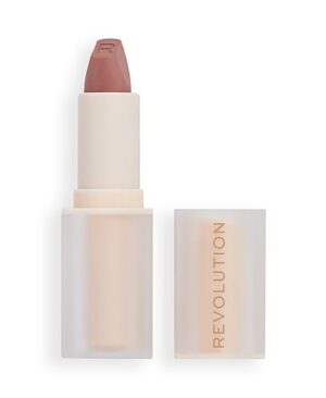 Revolution, Lip Allure Soft Satin Lipstick, Long-Lasting Creamy Satin Finish, Smudge-Proof Hydrating Vitamin E Formula, Brunch Pink Nude, 0.11 oz