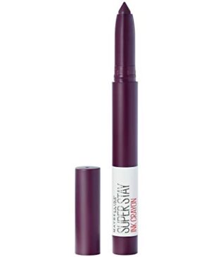 Maybelline SuperStay Ink Crayon Matte Longwear Lipstick With Built-in Sharpener, Forget The Rules, 0.04 Ounce