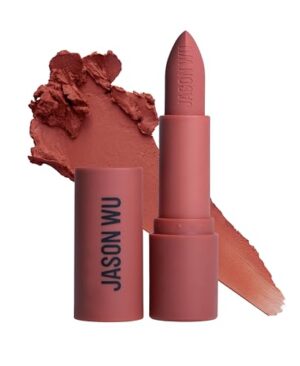 Jason Wu Beauty Hot Fluff Modern Matte Lipstick - 3-in-1 Lipstick, Blush, Shadow, 3.8g 0.134oz (Apple Pie, 3.8g)