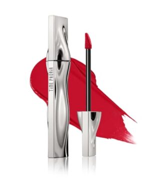 Eternal Lip Matte, 10 Maven - Warm Red, One-Swipe Bold Matte Finish, High Pigment Full Coverage, Long-Lasting, Transfer-Proof & Smudge-Resistant Liquid Lipstick, Feather-Light Texture