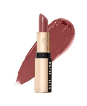 Bobbi Brown Luxe Lipstick | Bold, Skincare-Infused Lipstick for Rich Satin Finish | Chamomile Oil & Jasmine Flower Wax, 0.12 Ounce