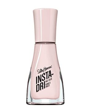 Sally Hansen Insta-Dri Nail Polish | Quick Dry, Long Lasting, Streak-Free Shine | Semi-Opaque, Glossy | 239 In a Blush | Pale Pink Nude Nail Color