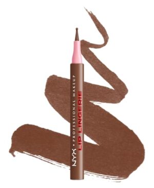 NYX PROFESSIONAL MAKEUP Lip Lingerie Liner Stain, Seamless Make Up with All-Day Stain, Waterproof Lip Stain Finish - Up To No Good