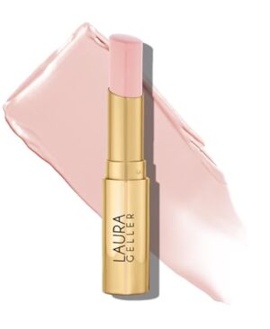 LAURA GELLER NEW YORK Jelly Balm Moisturizing Tinted Lip Balm - Sheerly Amazing - Hydrating Vitamin E - Semi-Shine Finish