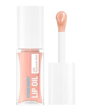 Neutrogena Hydro Boost Tinted Lip Oil with Hyaluronic Acid, Hydrating and Nourishing Lip Oil for Fuller Looking Lips, Light Pink, .2 fl. Oz