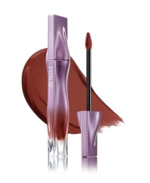 Nebula Velvet Lip Cream, 12 Estelle Deep Brown Lip Color, Velvet Matte Finish, Lightweight Non-Drying Soft Cream Texture, Blurs Lip Lines, High Pigment Transfer-Proof Long-Lasting Lip Tint