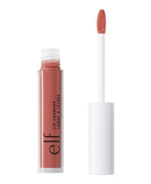 e.l.f. Lip Lacquer, Hydrating Lip Gloss, Non-Sticky Ultra-Shine with Vitamin A & E, Vegan & Cruelty-Free, Moody