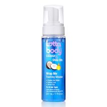 Lottabody Wrap Me Foaming Mousse with Coconut & Shea Oils, Lightweight Moisture-Rich Curl-Defining & Frizz-Control Styling Mousse for Natural Curly, Coily & Relaxed Hair, 7 oz