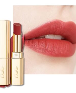 Oulac Red Matte Lipsticks for Women, Silky Velvet Matte Lipstick, Soft Smooth Texture, High Impact Lip Color, Not Dry Lightweight Formula Infused with Vitamin E, Vegan&Cruelty Free RM03