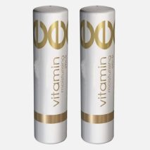 Vitamin E Lip Balm Chapstick - Moisturizing Lip Stick for Dry Lips, Natural 2 Pack, Made in USA