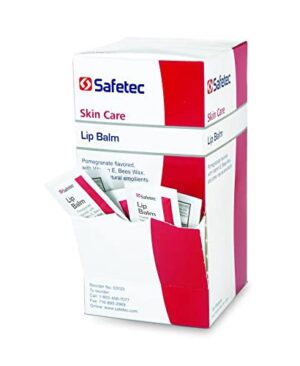 Safetec Lip Balm 0.5 Gram Individual Packet 53123, 144 Ct