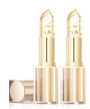 Color Changing Lipstick for Older Women, pH Adjusting Clear Lip Gloss, Transfer-Proof, Long-Lasting Hydration, 8+ Hours, 2 Pieces