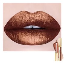 Depuplum Chocolate Lipsticks for Women Dark Brown Metallic Lipstick Long Lasting Shimmer Lip Gloss Glitter Waterproof Lipsticks Full Coverage Lip Color for Mother's Day,DP109 Candy