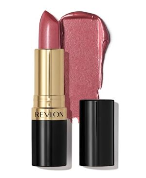 Revlon Super Lustrous Lipstick, Creamy Formula For Soft, Fuller-Looking Lips, Moisturized Feel, Blushing Mauve (460), 0.15 oz