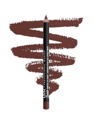 NYX PROFESSIONAL MAKEUP Matte Suede Lip Liner, Velvety-Smooth, Long-Lasting Formula For A Defined Lip Makeup Look - The OG Brew (Brown)