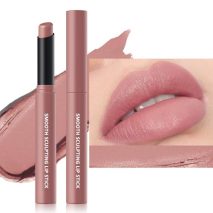Velvet Matte Lipstick, Long Lasting Waterproof Non Transfer, Moisturizing Non-Drying Fog Lipstick for All Skin Tones Daily Makeup 01