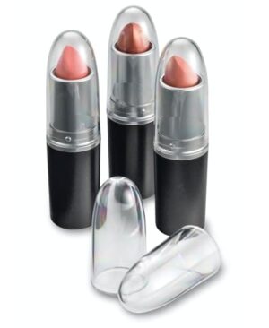 byAlegory Clear Lipstick Caps For MAC - Replaces Original Cap To See Your Favorite Lipstick Color Easily (12 Count)
