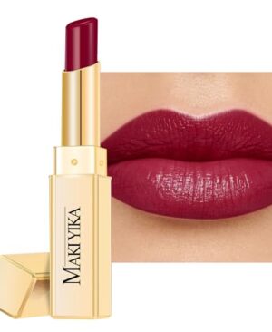 MAKI YIKA Moisture Dark Berry Lipstick for Women Hydrate Tinted Lip Balm for Mother's Day Dry Cracked Lips Sheer Lipstick Lip Tinted Glossy Finish,MA049 Blush Berry