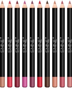 IS'MINE Matte Lip Liner Set - 12 Assorted Colors High Pigmented Natural Lip Makeup Soft Pencils Longwear Smooth Ultra Fine (Color Set -1)