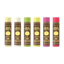 Sun Bum Lip Balm | SPF 30 | 0.15 Ounce Stick | Broad Spectrum UVA, UVB Protection, Paraben Free, Gluten Free, Vegan | The Originals Variety Pack | 6 Pack