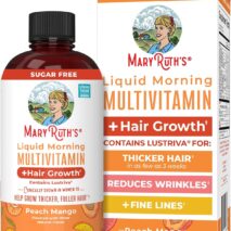 MARYRUTH'S Liquid Multivitamin + Hair Growth, Clinically Thicker Hair, 15oz