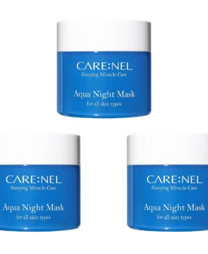 Korean Beauty Aqua Night Mask - Facial Self Skin Care Products Water Sleeping Masks 15ml/0.5 fl.oz (3 set) Gifts for Women - Acne Wrinkle remover - moisturizing hydrating Effect