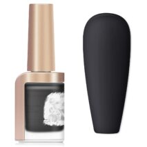 Black Matte Nail Polish, Air Quick Dry Nail Lacquer
