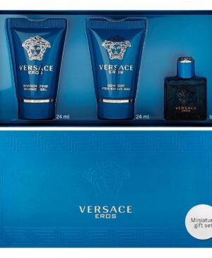 Versace Eros Perfume for Men 3 Piece Mini Gift Set
