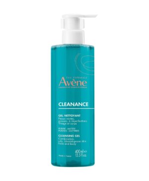 Avène Cleanance Cleansing Gel Soap Free Cleanser for Acne Prone, Oily, Face & Body, Alcohol-Free