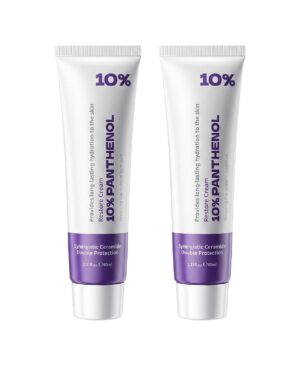 Grospe 10% Panthenol Barrier Repair Cream for Dry Skin, 2 x 60ml