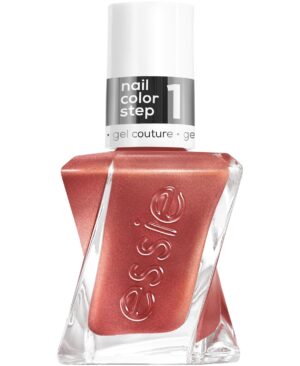 essie gel couture long-lasting nail polish, vegan, be dazzled, rose, multi-faceted, 0.46 fl oz