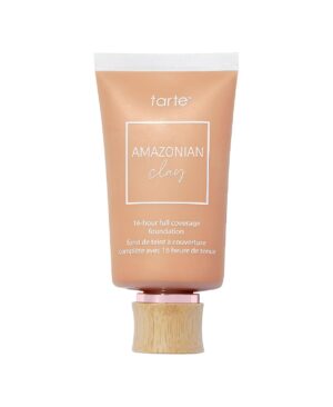tarte Amazonian clay 16-hour full coverage foundation – Matte Finish Foundation with Amazonian Clay & Vitamin E for Hydration & Smooth Looking Skin, Vegan & Cruelty Free