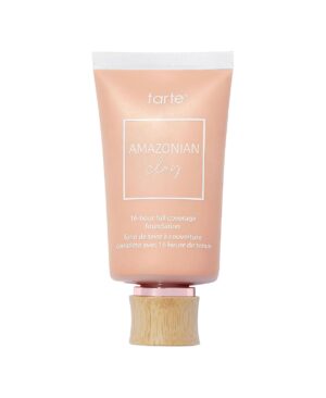 tarte Amazonian clay 16-hour full coverage foundation – Matte Finish Foundation with Amazonian Clay & Vitamin E for Hydration & Smooth Looking Skin, Vegan & Cruelty Free