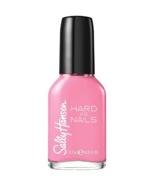 Sally Hansen Hard as Nails, Heart of Stone, Long Lasting, Chip Resistant, Opaque, Shiny Pink Nail Polish