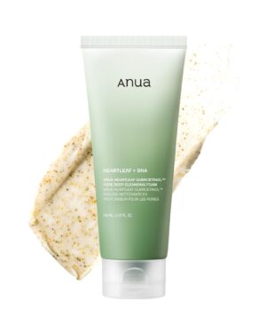 Anua Heartleaf Quercetinol Pore Deep Cleansing Foam, 5.07 fl.oz