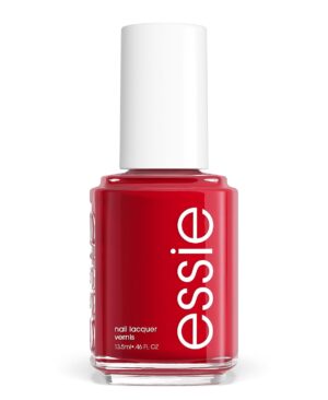 essie Nail Polish, Salon-Quality Rich Cherry Red Nail Polish, Vegan, Not Red-Y For Bed, 0.46 fl oz