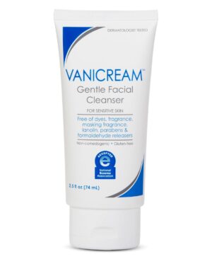 Vanicream Gentle Facial Cleaner, pH-Balanced Face Wash, 2.5 Fl Oz